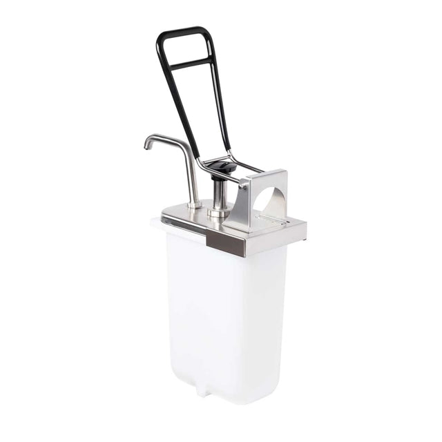 Pot de fontaine de 3 1/2 Qt, pompe à levier | Acier inoxydable