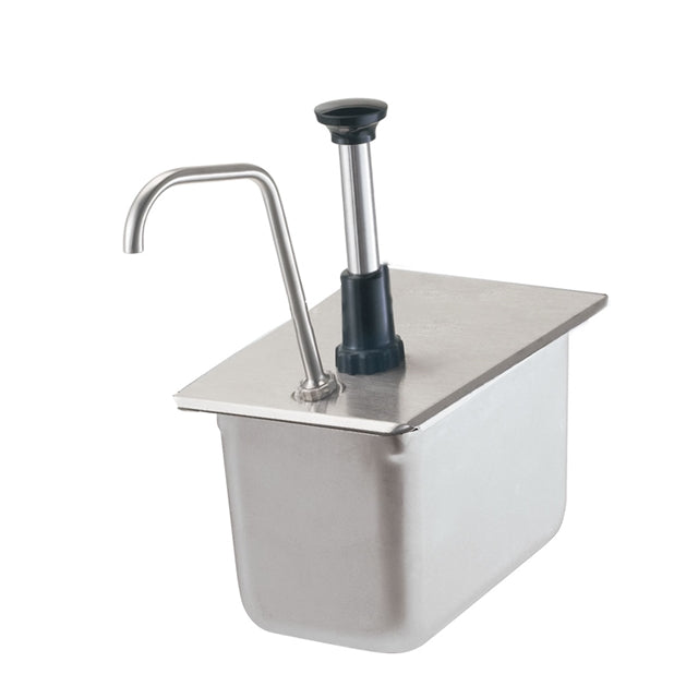 Pompe à casserole de taille 1/4, acier inoxydable