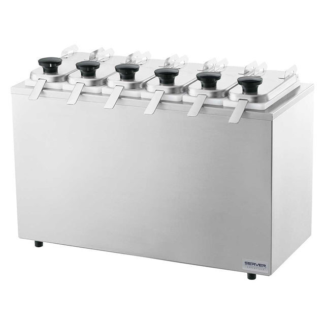 Base de bar de service – Peut contenir 4 pots de fontaine.