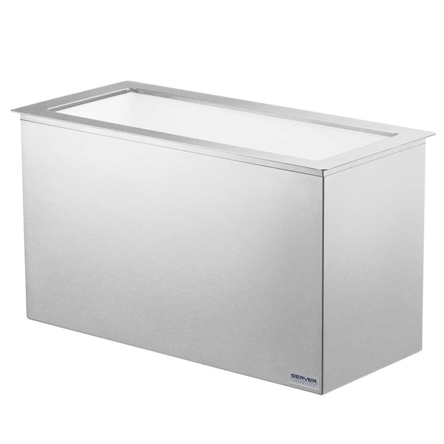 Base de barre de service encastrable, (4) pots