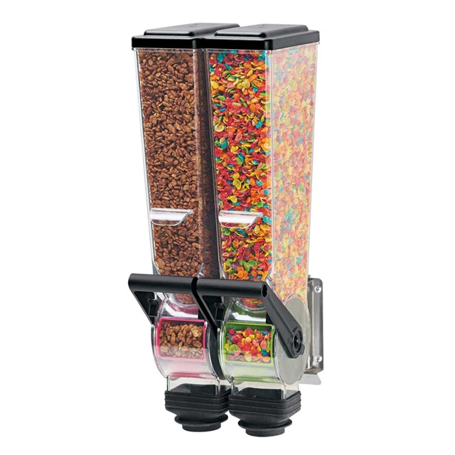 SlimLine Dry Food & Candy Dispenser | Double 2 L