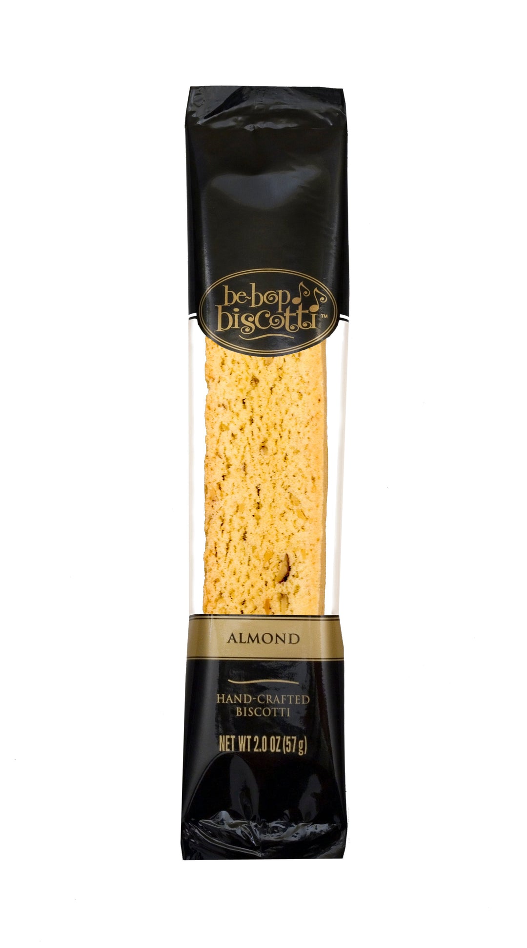 Almond - Case of 5 x 12 Individually Wrapped 2.25 oz Biscotti (60 Biscotties per case)