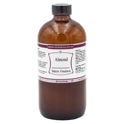 Emulsion pour pâtisserie à l'amande - 118 ml - 473 ml - 3,8 litres - 18,9 litres