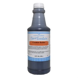 Cookie Butter Flavor Fountain - 32 oz Bottle