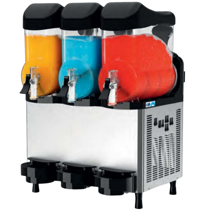 FM3 CAB 3 Bowl Visual Slush Machine