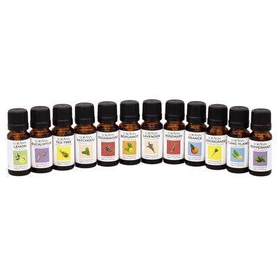 Food Grade Essential Oils Variety Pack - 12-unit carton