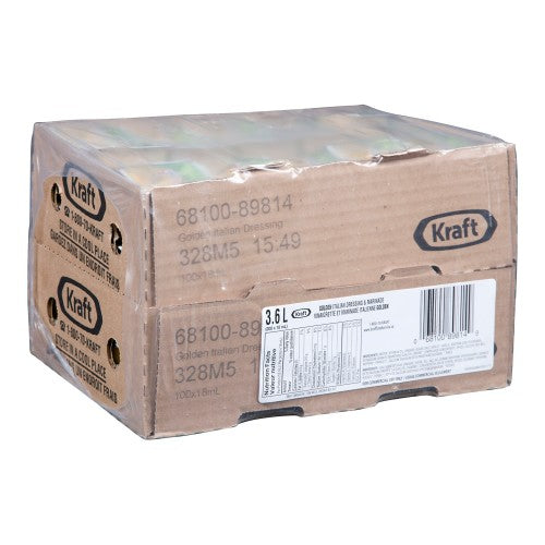 Golden Italian Dressing - Kraft - Portion Packs - 200 x 18ml/Case