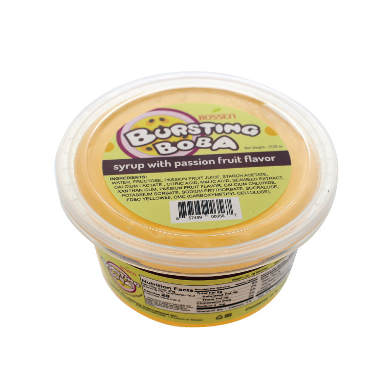 Passion Fruit Bursting Boba® Mini | NEW | 490g X 24 per Case