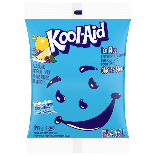 Iced Blue Raspberry - Slush Mix - Kool-Aid - 18 x 392gr/Case