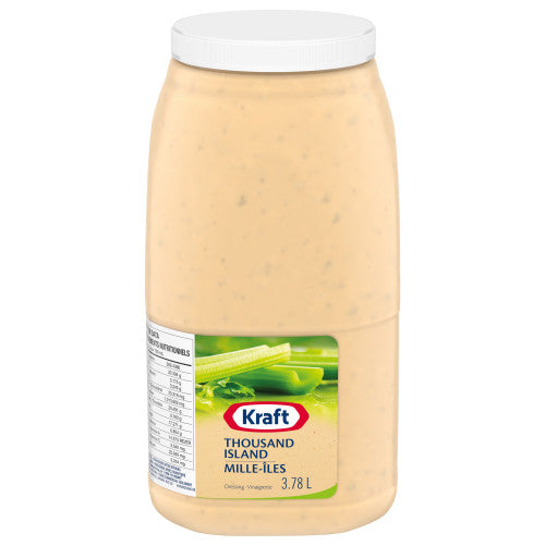 Thousand Island Dressing - Kraft - Foodservice - 2 x 3.78L/Case - Ship Fun Foods Canada Thousand Island Dressing - Kraft - Foodservice - 2 x 3.78L/Case - Ship Fun Foods Canada