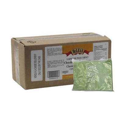 Enrobage de cône de chocolat Key Lime Pie (caisse = 5 sacs de 1 L) par McLean Canada