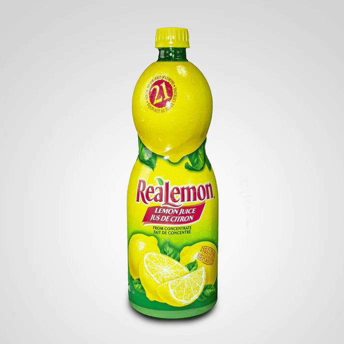 Jus de citron - Realemon - Jus et boissons - 12 x 945 ml/caisse