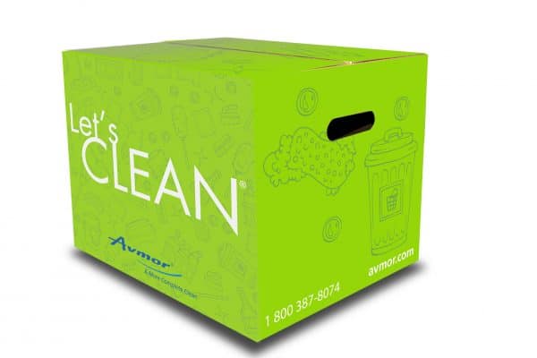 “Let’s Clean®” – Food Service Sanitation Box - Avmor - All In One Cleaning Solution