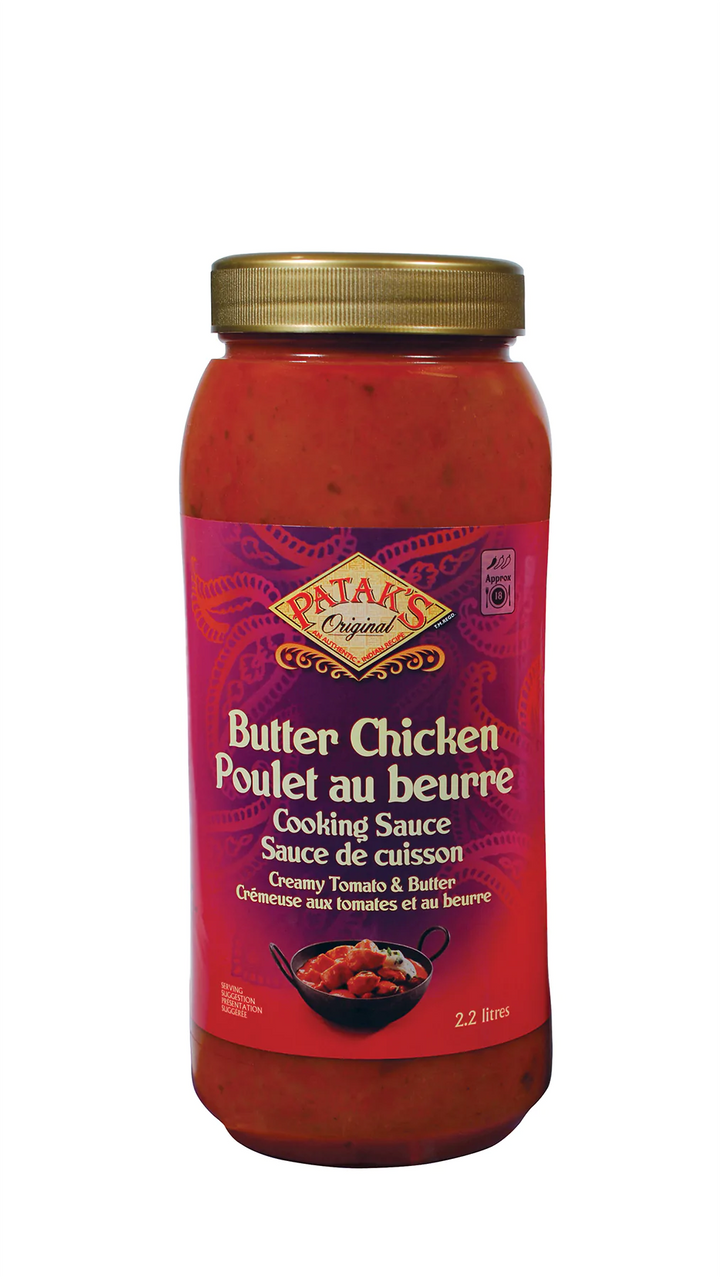 Patak's Butter Chicken Sauce - Foodservice -  2 x 2.2LT