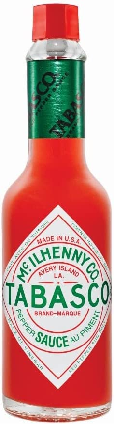 Red Pepper Sauce- Hot Sauce - Tabasco - 24 x 57ml/Case