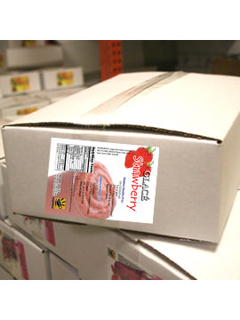 Fraise 4 en 1 Mix pour Bubble Tea, Smoothies, Lattes et Frappes, 3 livres. Sac (caisse 6 x 3 livres. Sacs) - Fabriqué aux États-Unis