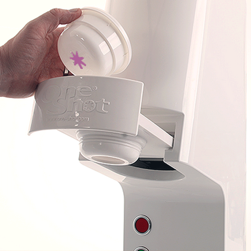 One-Shot Swirl Ice Cream - OS8 Ice Cream Dispenser Plus SD163 Freezer Bundle
