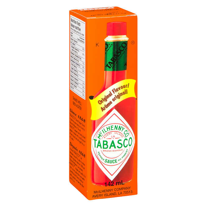 Red Pepper Sauce- Hot Sauce - Tabasco - 12 x 142ml/Case