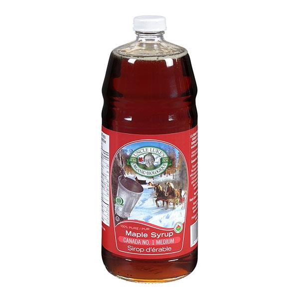 Uncle Luke’s 100% Pure Maple Syrup – Canada No. 1 - Foodservice – 12 x 1L