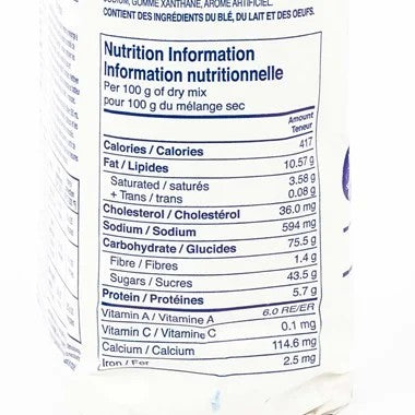 Cake Mix - White (Vanilla) - 12 x 1 KG - Quaker