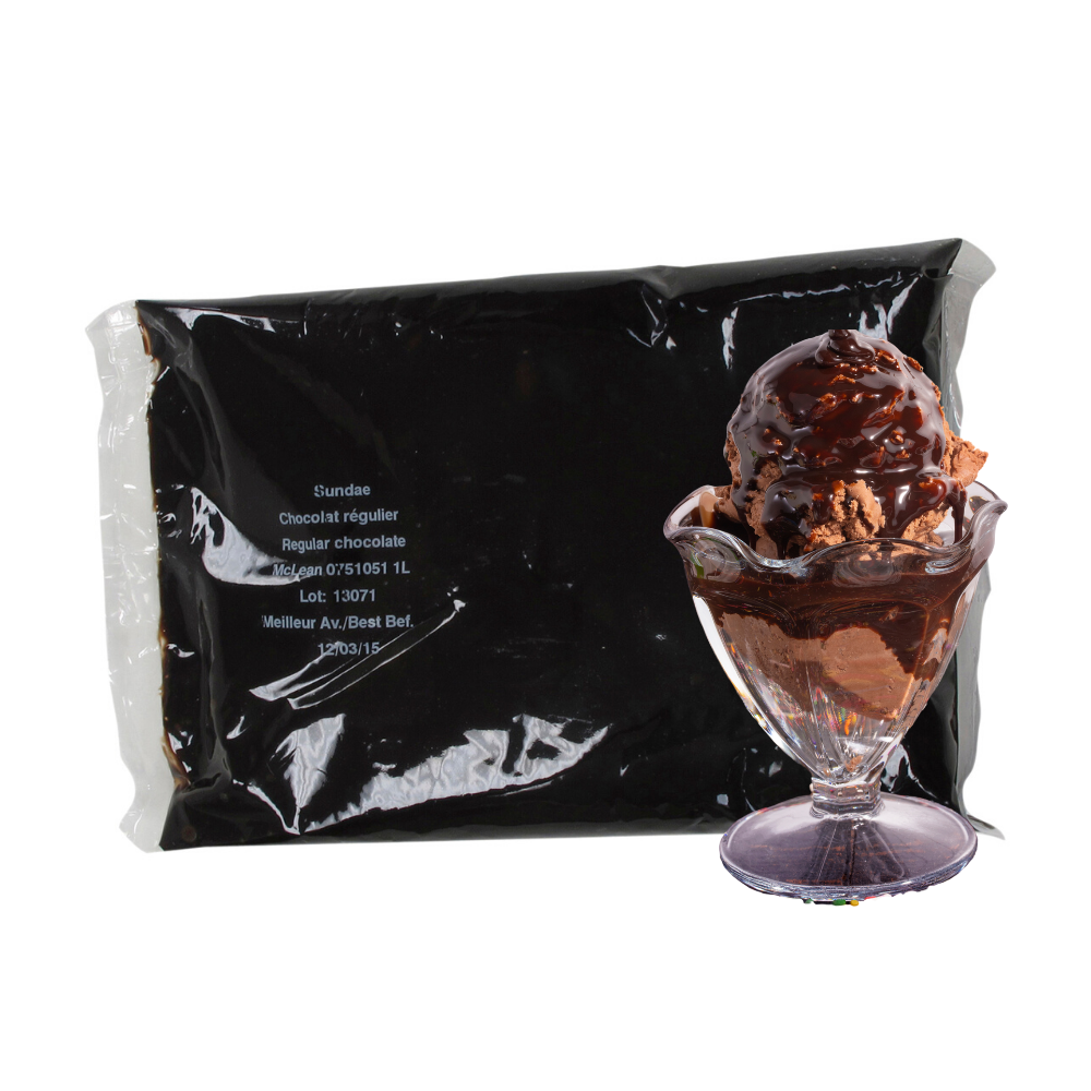 Chocolate Sundae Topping - 5X1L/CS - by McLean Canada