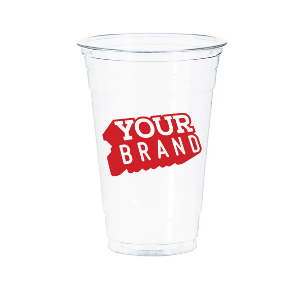 20 oz Custom Printed PET Cold Cups - 1,000/cs - Canada