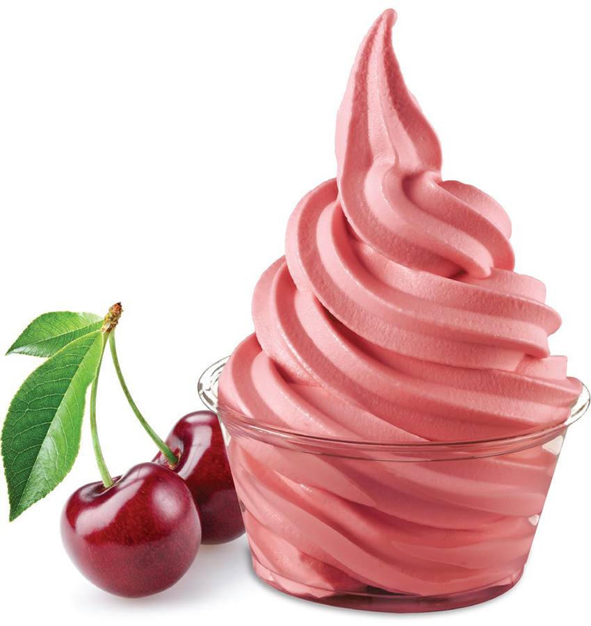 Dole Cherry Soft Serve Mix - 4,4 livres Sac - Caisse (4 sacs de 4,4 lb)