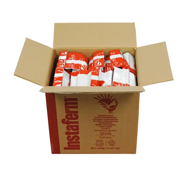 Instant Dry Yeast Leavening Agent - Instaferm - Levure Instantanee x 20 x 450g