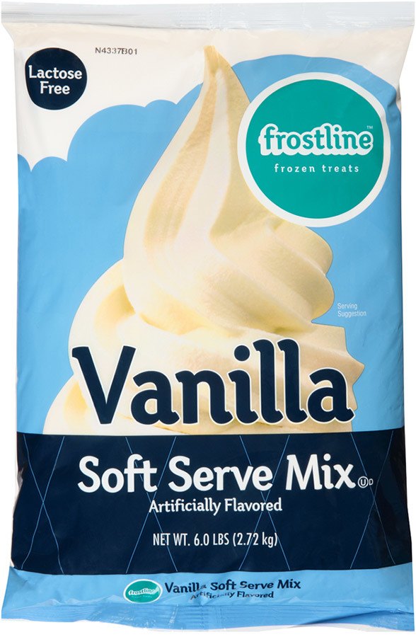 Vanilla Frozen Yogurt Powder Pre Mix One Bag (2kg/4.4lb)