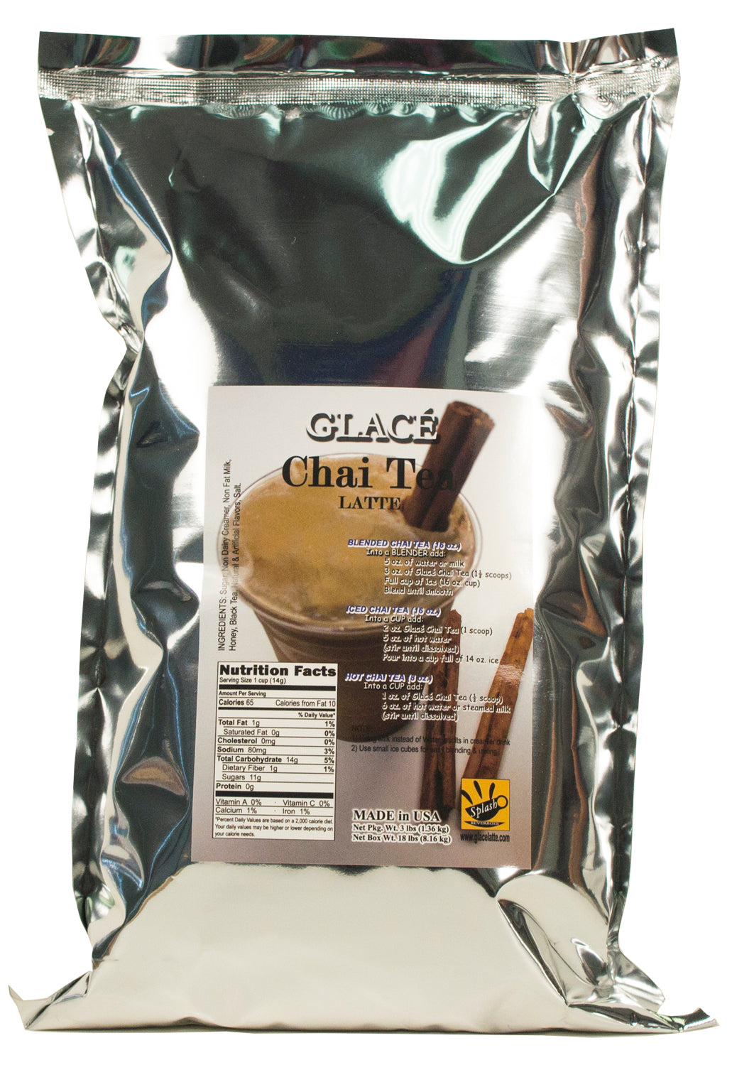 Chai Tea 4 in 1 Latte Bubble Tea / Latte and Frappe Mix