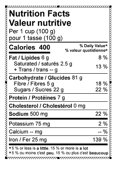Chapelure de biscuits Graham - David Roberts - 1 x 5 KG