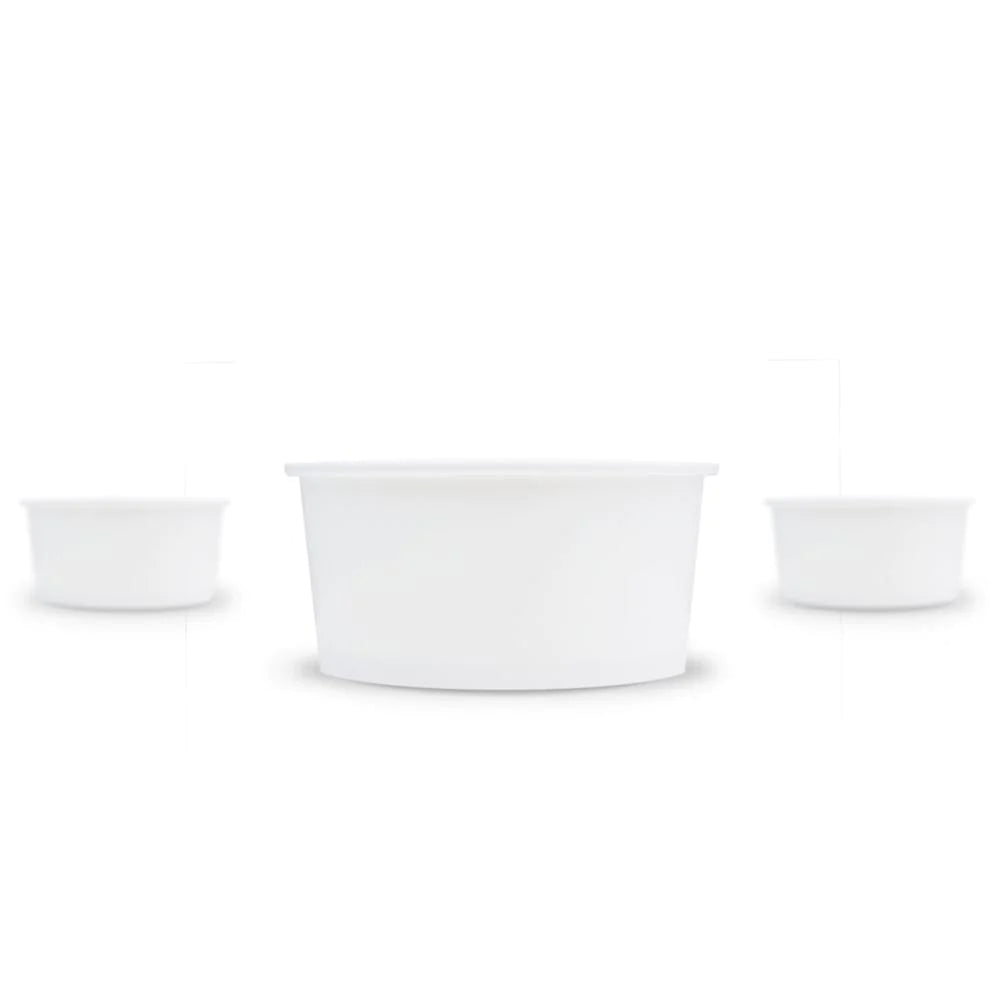 Our Ice Cream, Gelato, Frozen Yogurt, Frozen Dessert Paper Cups are designed for use with cold and or hot foods and are great for ice cream, gelato, yogurt, frozen dessert, soups, noodles, and salad.