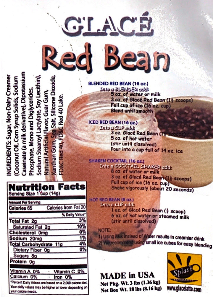 Red Bean Bubble Tea Mix