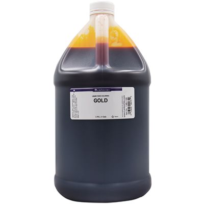 Gold Liquid Food Colour - Liquid Food Colouring - 4 oz - 1 Gallon Canadian Supplier