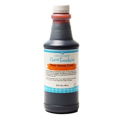 Fontaine à saveur de velours rouge - Bouteille de 32 oz