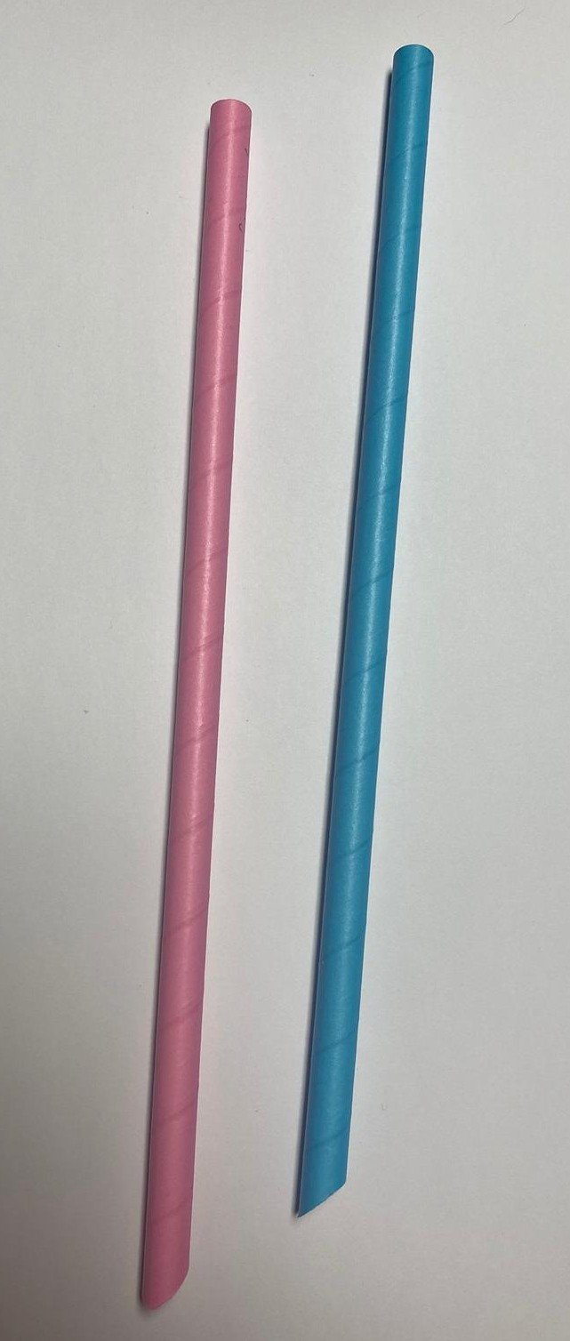 Paper Cold Drink Straws, Individually Wrapped - 4000 - Eco Friendly - Assorted Colors