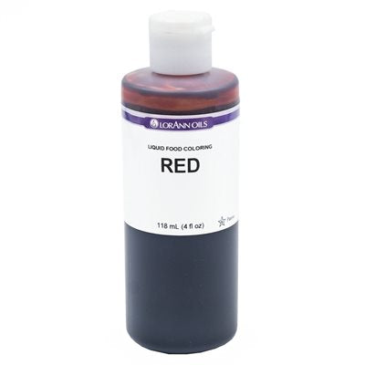 Colorant alimentaire liquide rouge - 118 ml (4 oz), 3,8 L (1 gallon) - Fun Foods Canada Colorant alimentaire liquide rouge - 118 ml (4 oz), 3,8 L (1 gallon) - Fun Foods Canada