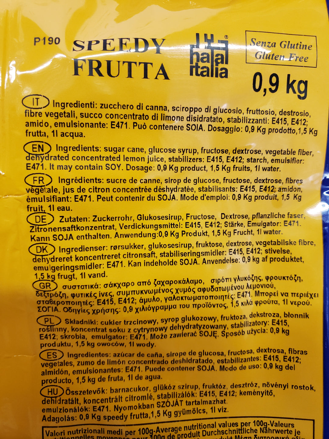 Gelato Mix, Made In Italy