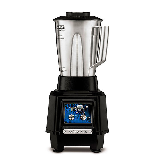 Waring Commercial TBB145S4 Mélangeur moyen « Torq 2.0 » avec pot en acier inoxydable de 48 oz