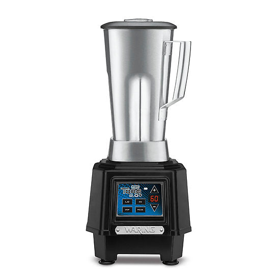 Waring Commercial TBB160S6 Mélangeur moyen « Torq 2.0 » avec minuterie de 60 secondes et pot en acier inoxydable de 1,8 l