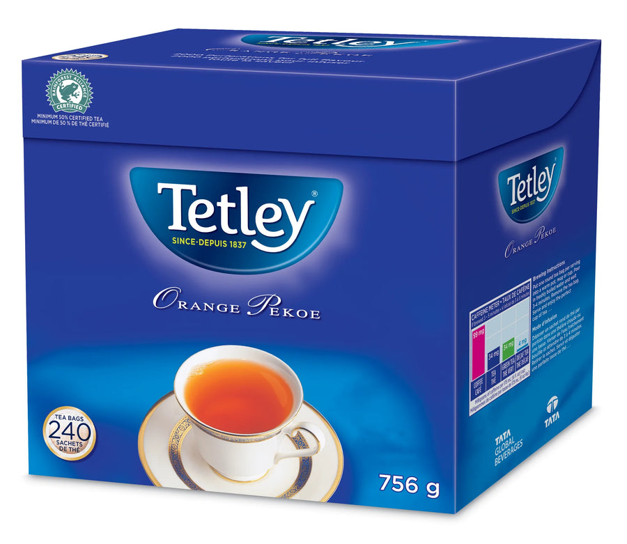 Orange Pekoe Loose Bags - Tetley - 4 x 250 CT