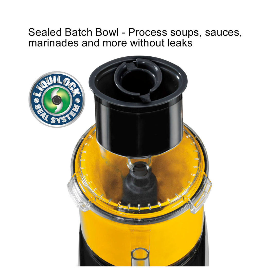 WFP14SC - 3,5 pintes. Mélangeur à bol combiné et alimentation continue avec joint LiquiLock par Waring Commercial