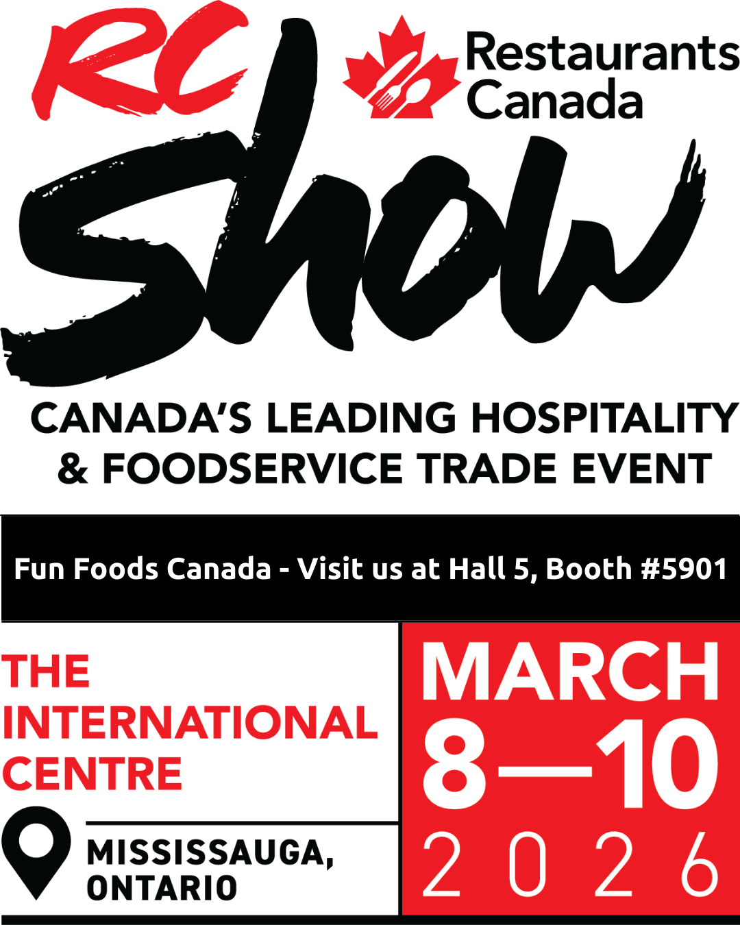 Fun Foods Canada is Exhibiting at the 2026 RC Show