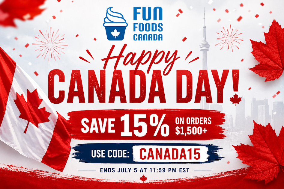 Happy Canada Day.....Proudly partnering with you to make every Canadian community a little sweeter.  https://funfoods.ca