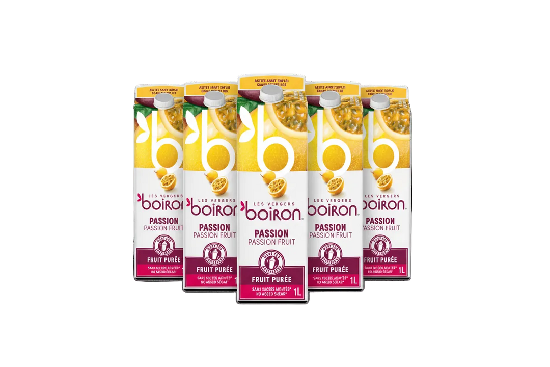 Boiron Shelf-Stable Passion Fruit Puree - Case of 6 x 1KG - New at Fun Foods Canada