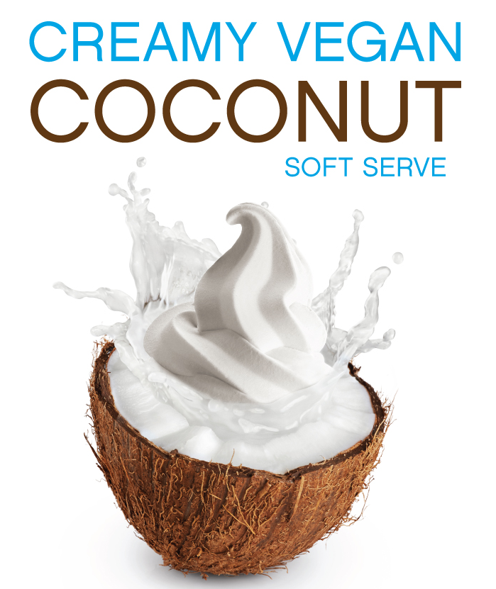 Try the New Creamy Vegan Coconut Soft Serve Mix