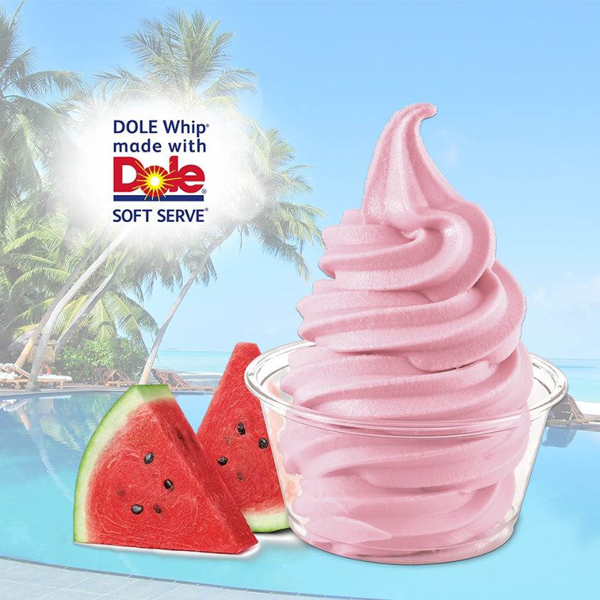 Introducing the newest flavor to the DOLE SOFT SERVE® family of True-to-Fruit flavors -WATERMELON!