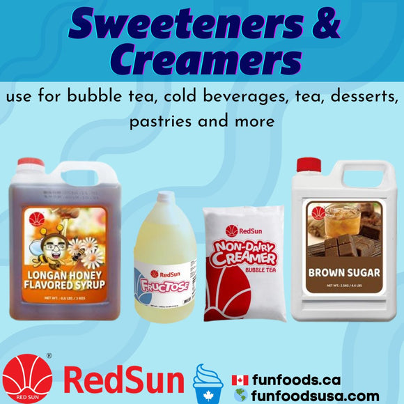 Bubble Tea Sweeteners, Creamers, Non Dairy Creamer Canada 