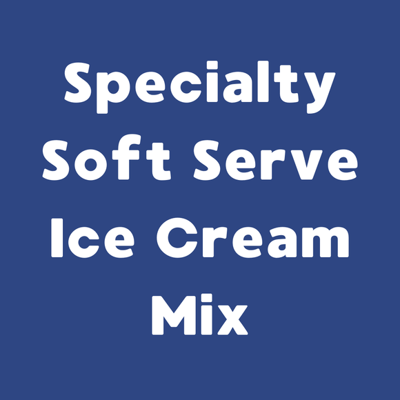 Specialty Soft Serve Ice Cream Mix