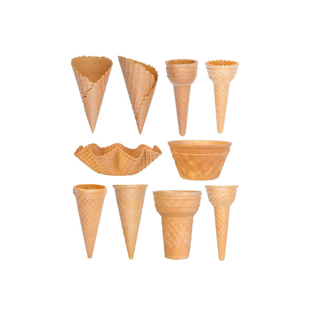 Ice Cream Cones, Wafer Cones, Cake Cones, Sugar Cones and Waffle Cone Mix Distributor Canada